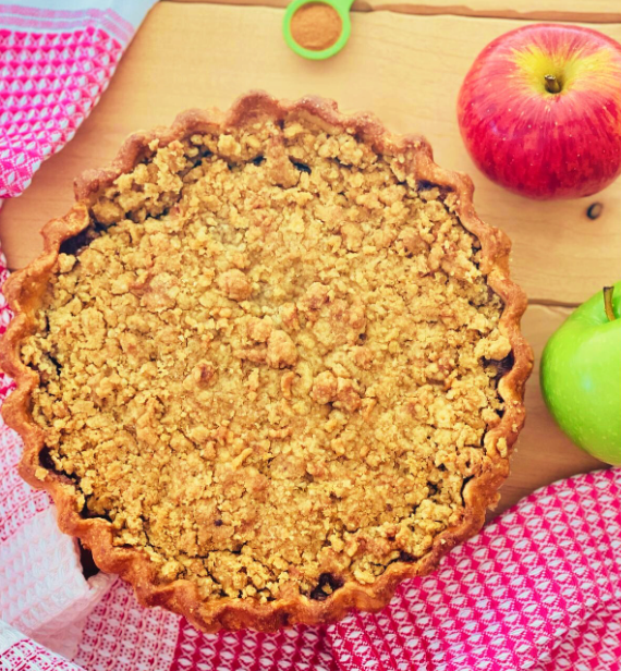 Apple Crumble Pie